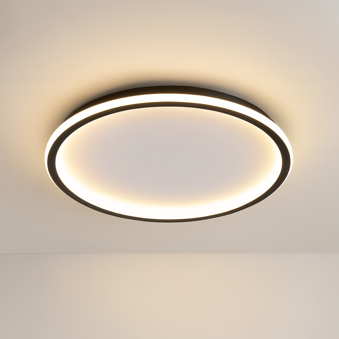 Nowoczesna skandynawska lampa sufitowa okrągła | LED