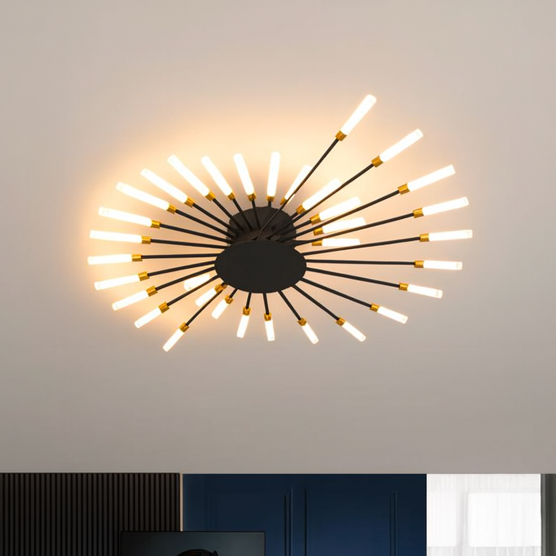 Nowoczesne lampy sufitowe z efektem fajerwerków | LED