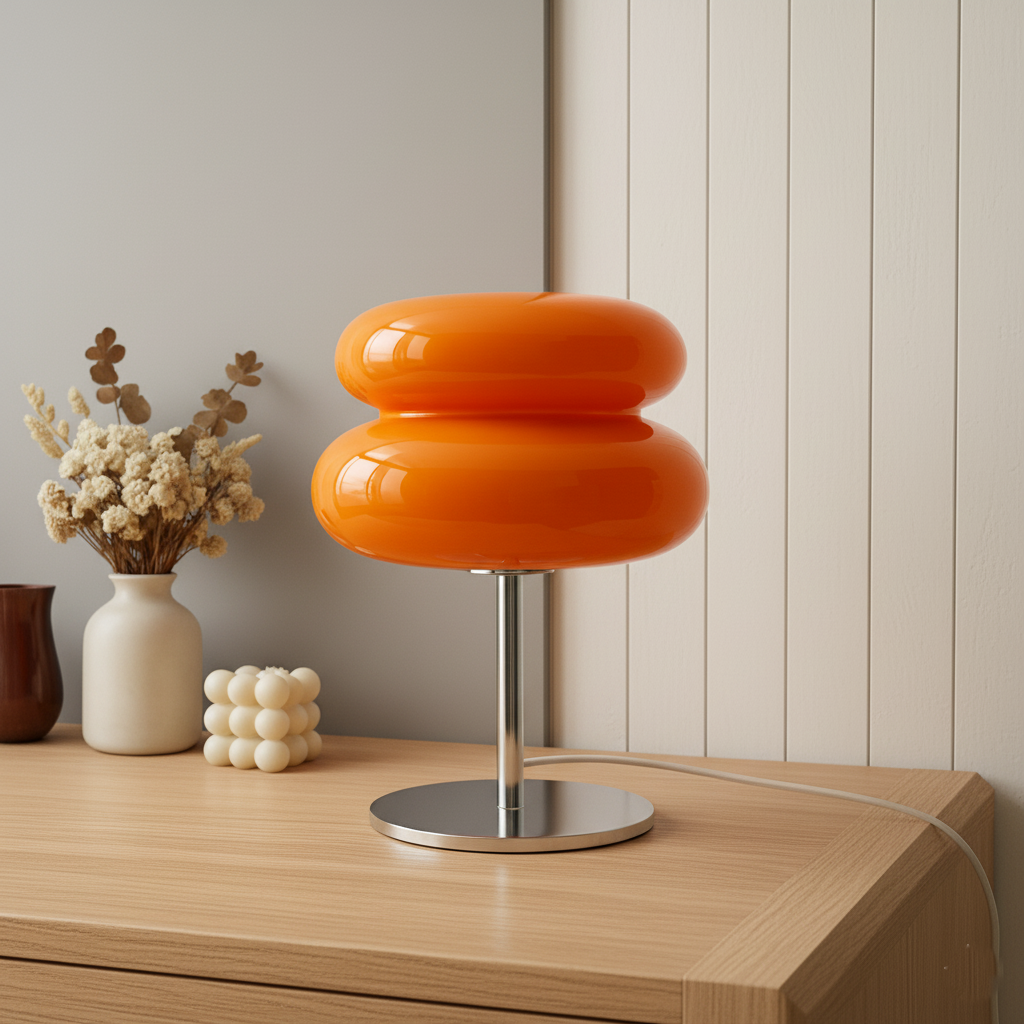 Nowoczesna włoska lampa stołowa w stylu Bauhaus do salonu | LED