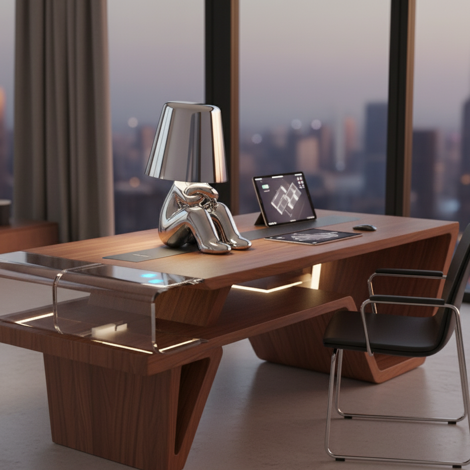 Lampa do Salonu | Zasilana Baterią