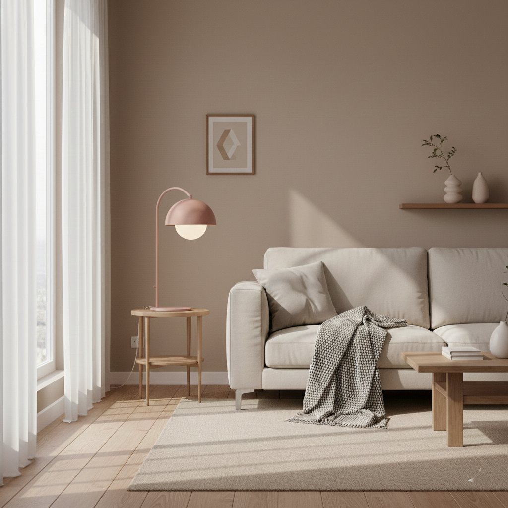 Nowoczesna włoska lampa stołowa w stylu Bauhaus do salonu | LED