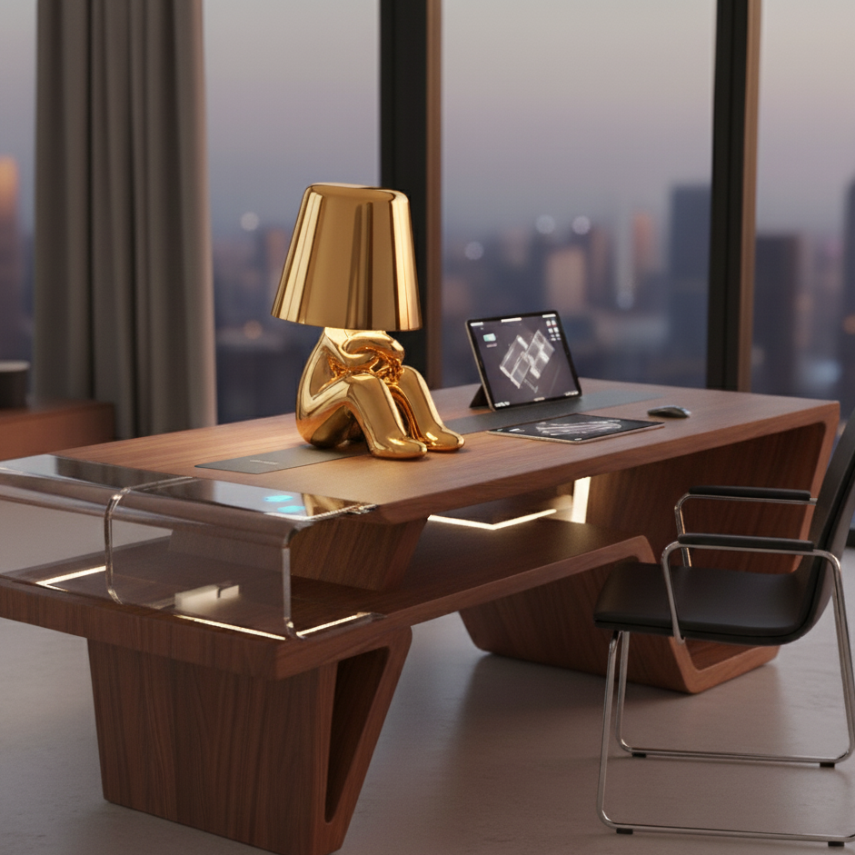 Lampa do Salonu | Zasilana Baterią