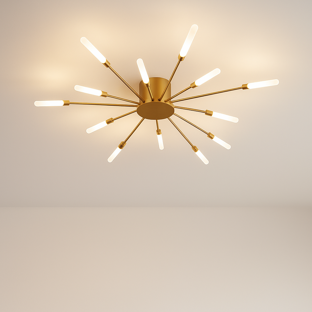 Nowoczesne lampy sufitowe z efektem fajerwerków | LED