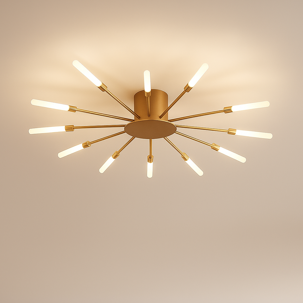 Nowoczesne lampy sufitowe z efektem fajerwerków | LED