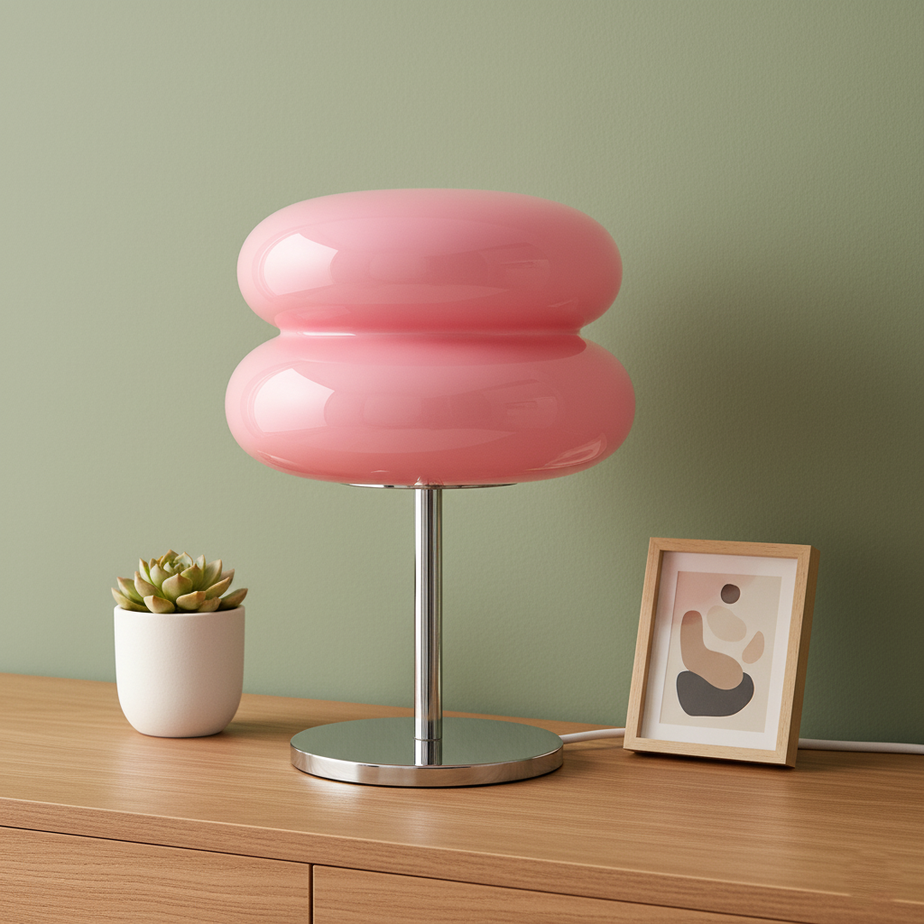 Nowoczesna włoska lampa stołowa w stylu Bauhaus do salonu | LED