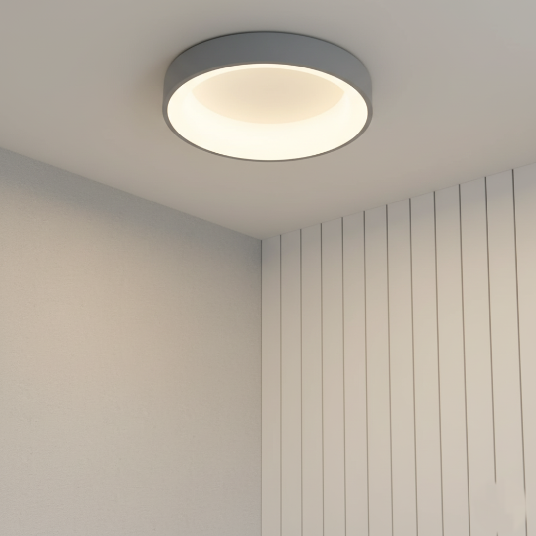 Nordyczna Okrągła Lampa Sufitowa Celestial Beam | LED