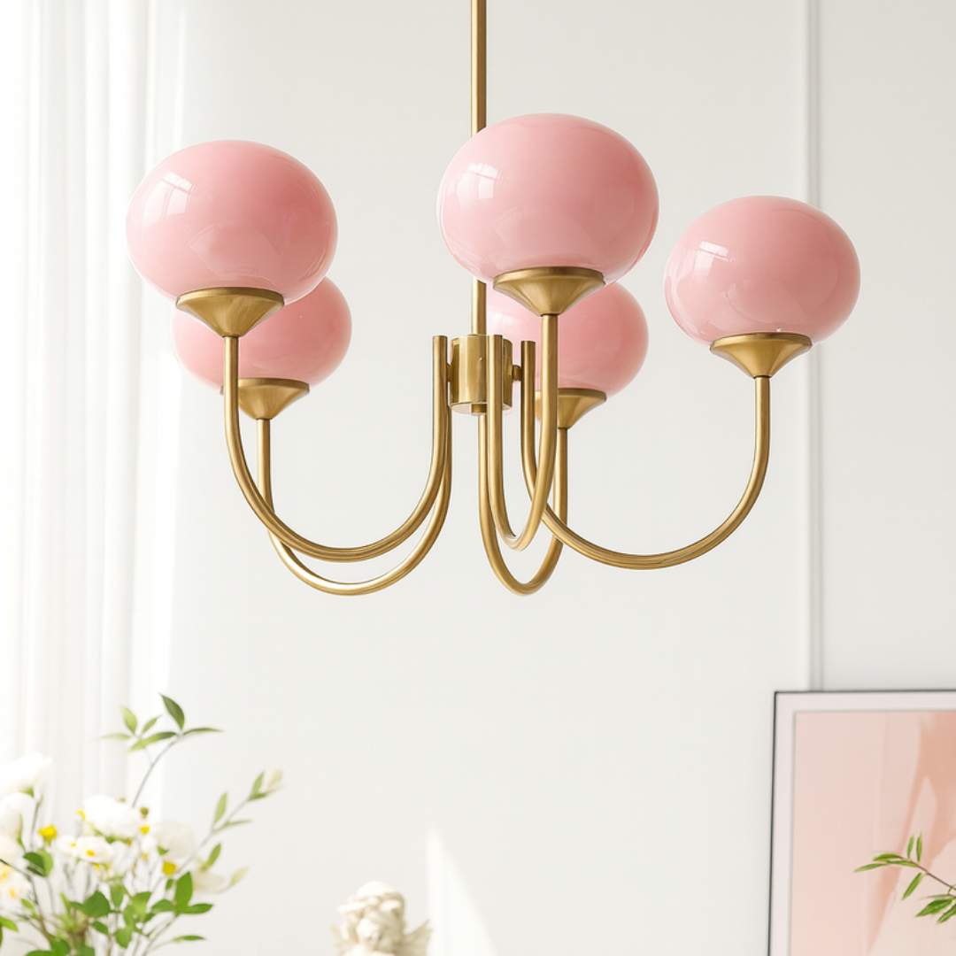 Nowoczesny żyrandol Marshmallow | LED